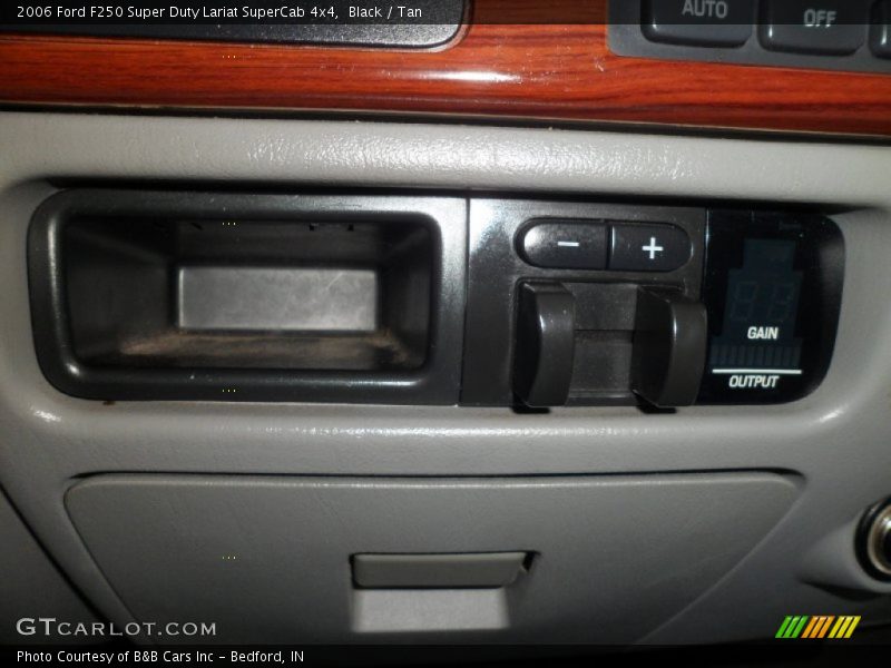 Black / Tan 2006 Ford F250 Super Duty Lariat SuperCab 4x4
