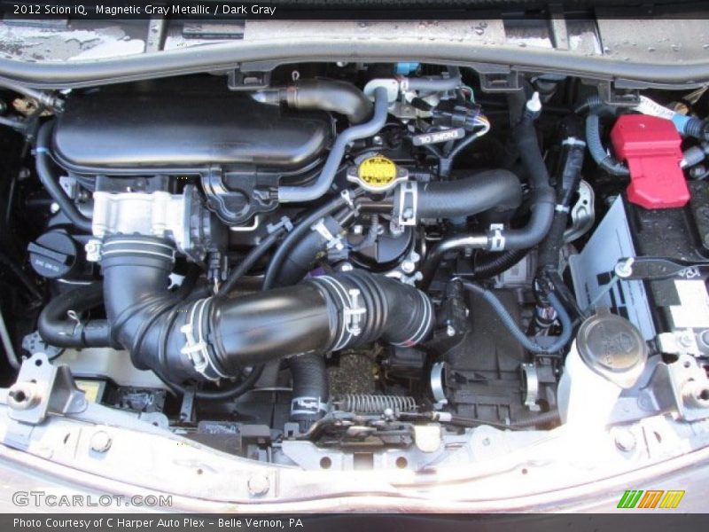 Magnetic Gray Metallic / Dark Gray 2012 Scion iQ