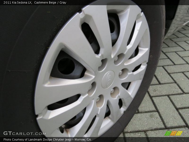 Cashmere Beige / Gray 2011 Kia Sedona LX