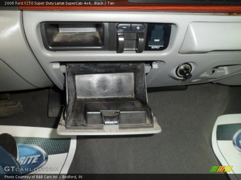 Black / Tan 2006 Ford F250 Super Duty Lariat SuperCab 4x4