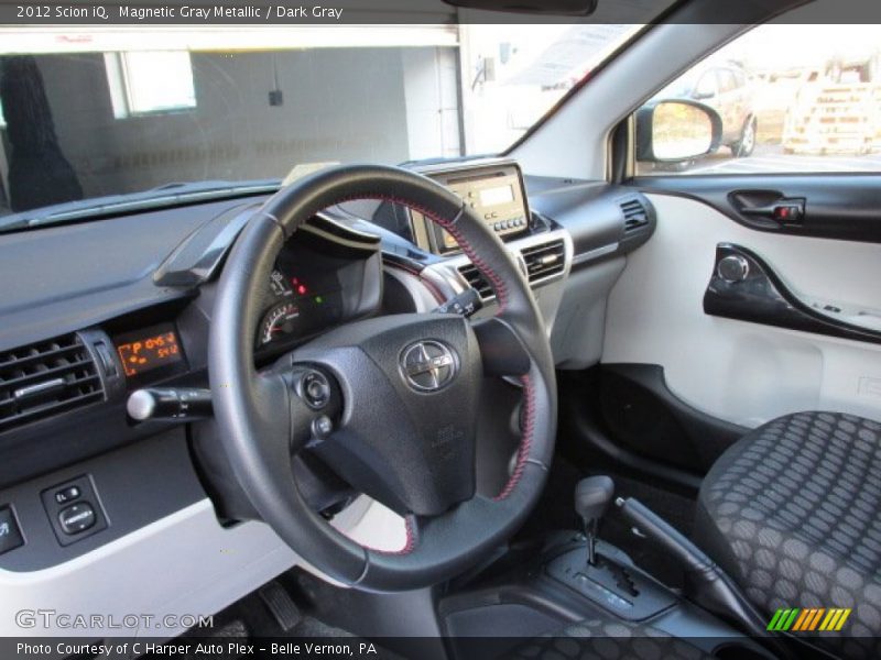 Magnetic Gray Metallic / Dark Gray 2012 Scion iQ