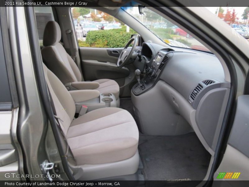 Cashmere Beige / Gray 2011 Kia Sedona LX