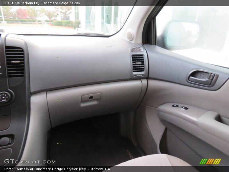 Cashmere Beige / Gray 2011 Kia Sedona LX