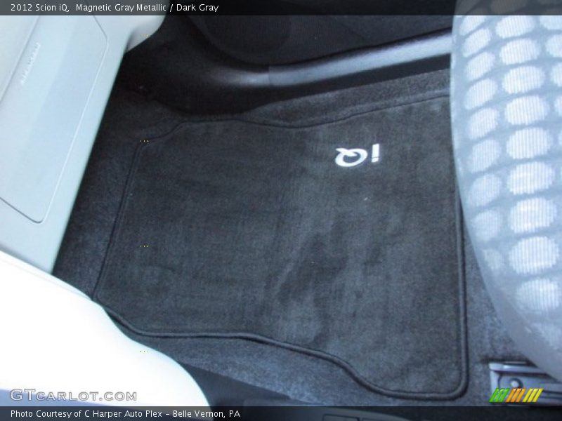Magnetic Gray Metallic / Dark Gray 2012 Scion iQ