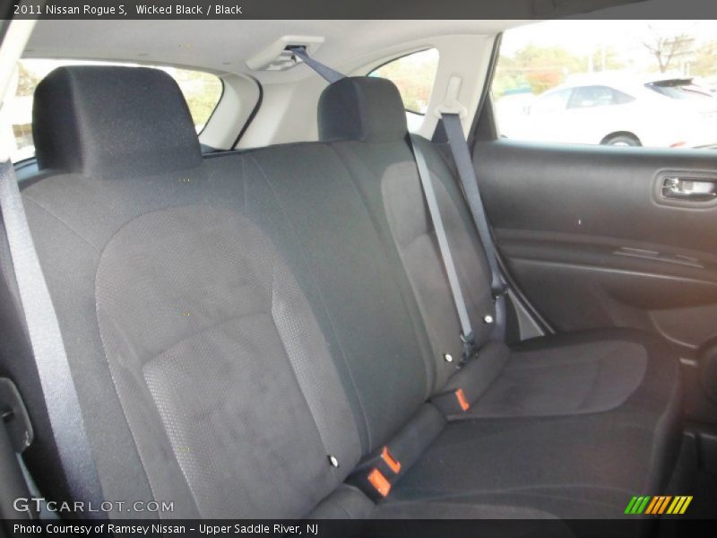 Wicked Black / Black 2011 Nissan Rogue S