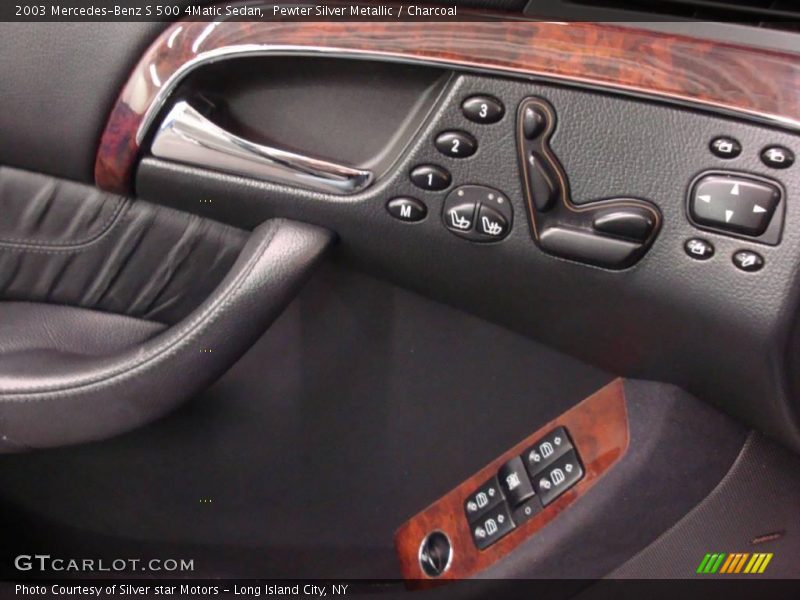Pewter Silver Metallic / Charcoal 2003 Mercedes-Benz S 500 4Matic Sedan