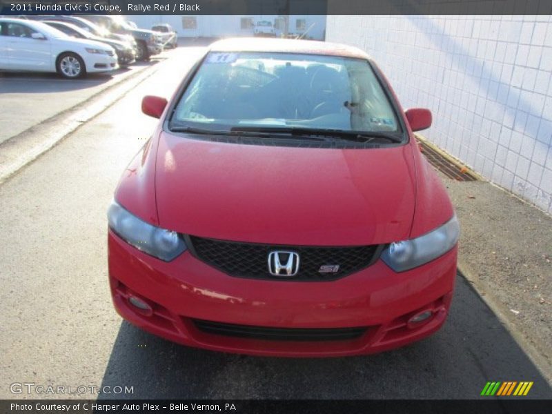 Rallye Red / Black 2011 Honda Civic Si Coupe