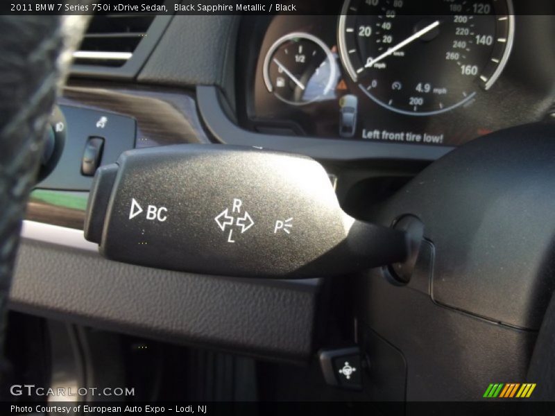 Black Sapphire Metallic / Black 2011 BMW 7 Series 750i xDrive Sedan