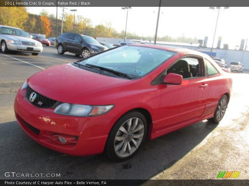 Rallye Red / Black 2011 Honda Civic Si Coupe