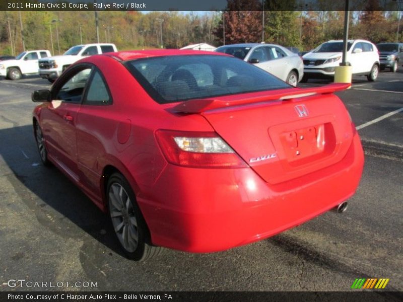 Rallye Red / Black 2011 Honda Civic Si Coupe