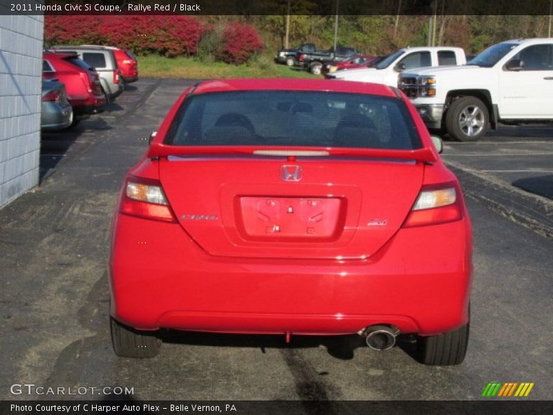 Rallye Red / Black 2011 Honda Civic Si Coupe