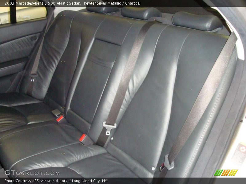 Pewter Silver Metallic / Charcoal 2003 Mercedes-Benz S 500 4Matic Sedan