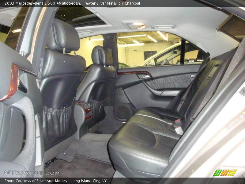 Pewter Silver Metallic / Charcoal 2003 Mercedes-Benz S 500 4Matic Sedan