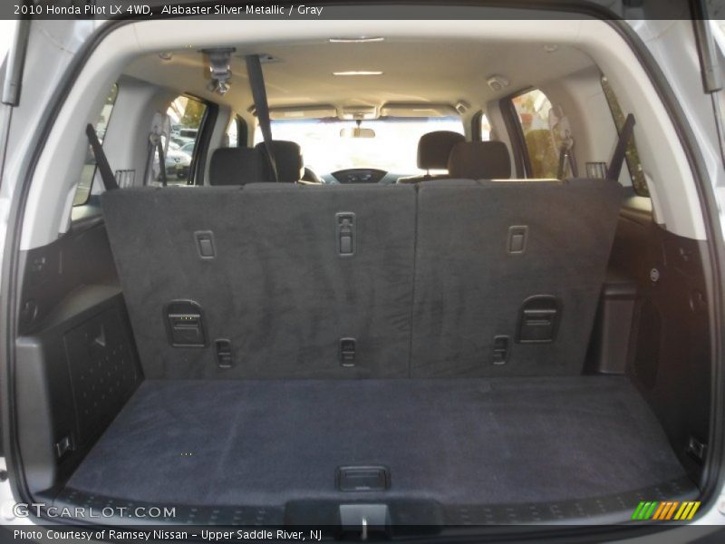 Alabaster Silver Metallic / Gray 2010 Honda Pilot LX 4WD