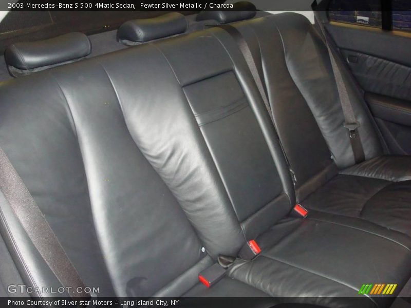 Pewter Silver Metallic / Charcoal 2003 Mercedes-Benz S 500 4Matic Sedan
