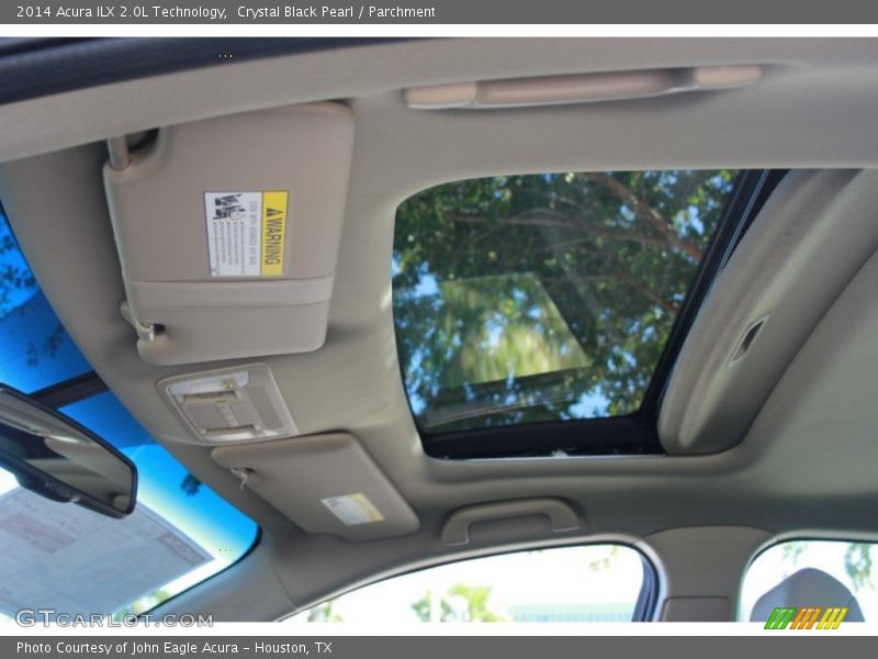 Crystal Black Pearl / Parchment 2014 Acura ILX 2.0L Technology