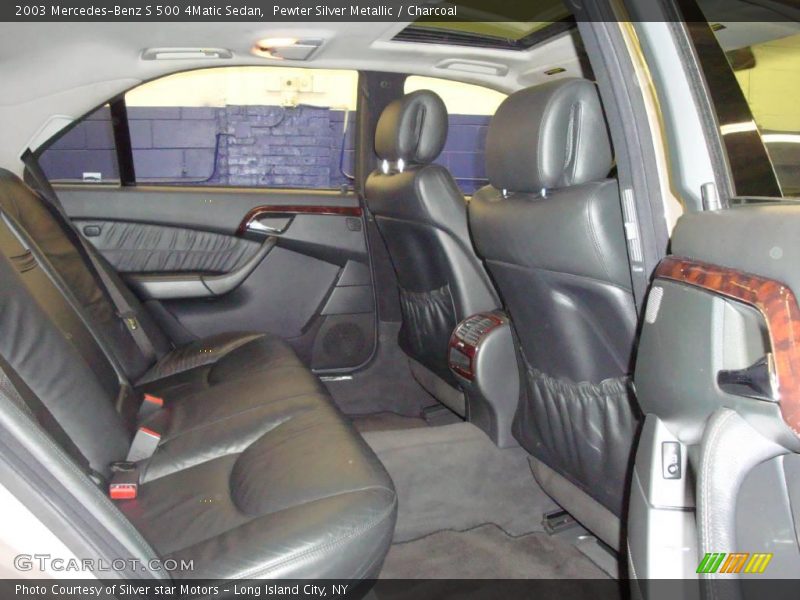 Pewter Silver Metallic / Charcoal 2003 Mercedes-Benz S 500 4Matic Sedan