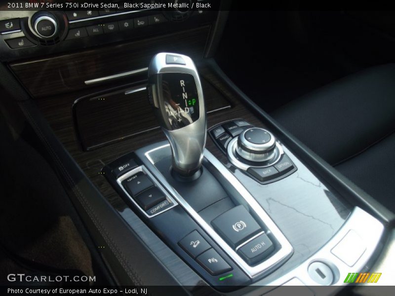 Black Sapphire Metallic / Black 2011 BMW 7 Series 750i xDrive Sedan