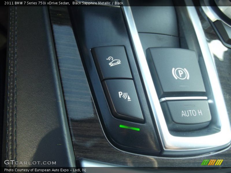 Black Sapphire Metallic / Black 2011 BMW 7 Series 750i xDrive Sedan
