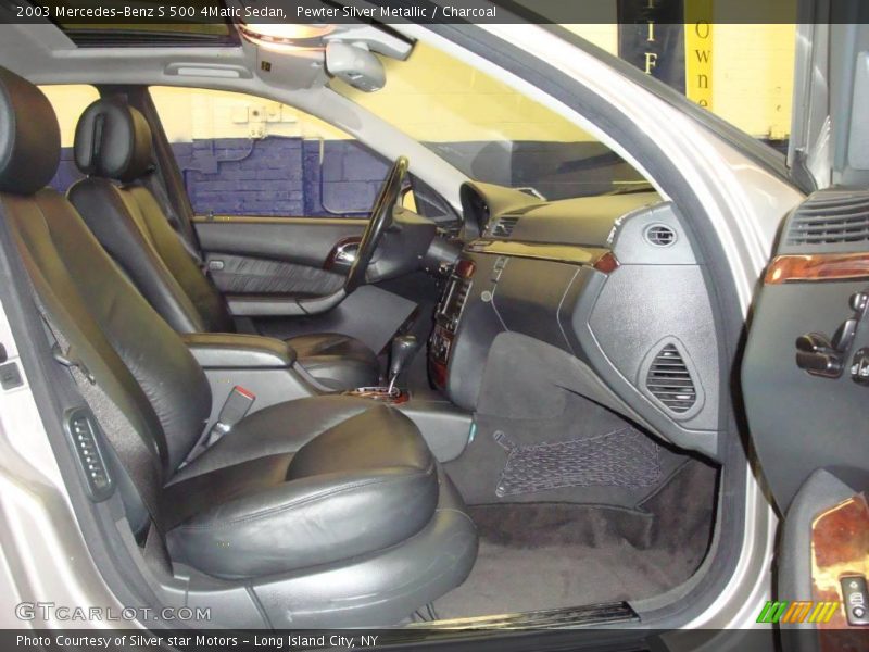 Pewter Silver Metallic / Charcoal 2003 Mercedes-Benz S 500 4Matic Sedan