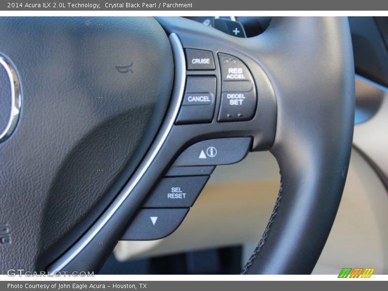 Crystal Black Pearl / Parchment 2014 Acura ILX 2.0L Technology