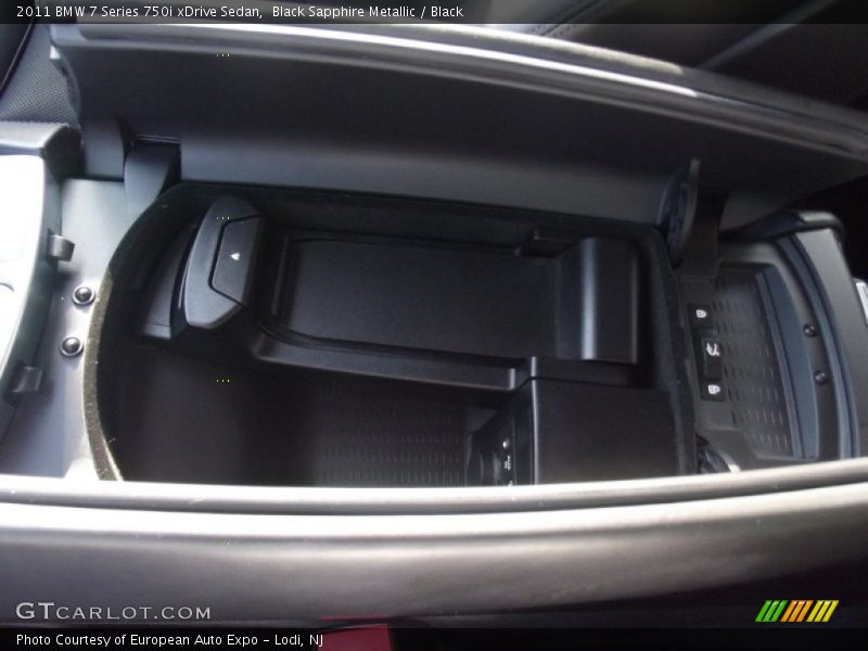 Black Sapphire Metallic / Black 2011 BMW 7 Series 750i xDrive Sedan