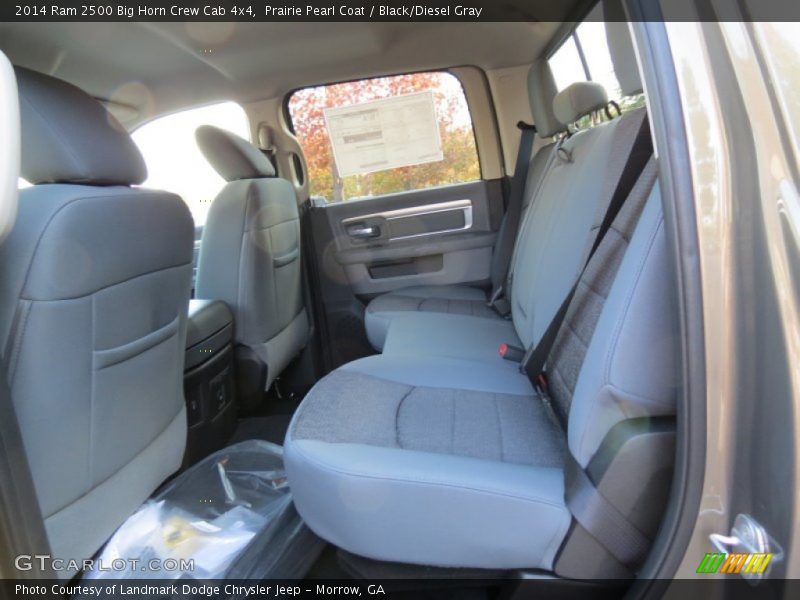 Prairie Pearl Coat / Black/Diesel Gray 2014 Ram 2500 Big Horn Crew Cab 4x4