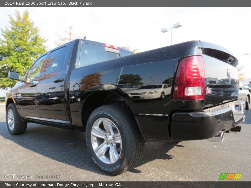 Black / Black 2014 Ram 1500 Sport Crew Cab