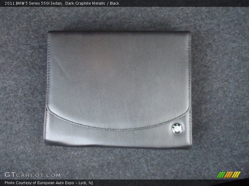 Dark Graphite Metallic / Black 2011 BMW 5 Series 550i Sedan