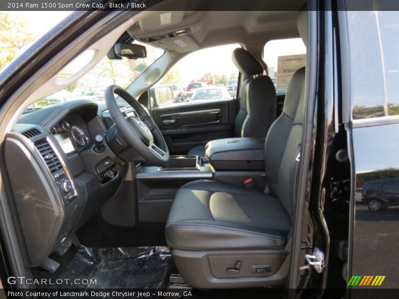 Black / Black 2014 Ram 1500 Sport Crew Cab