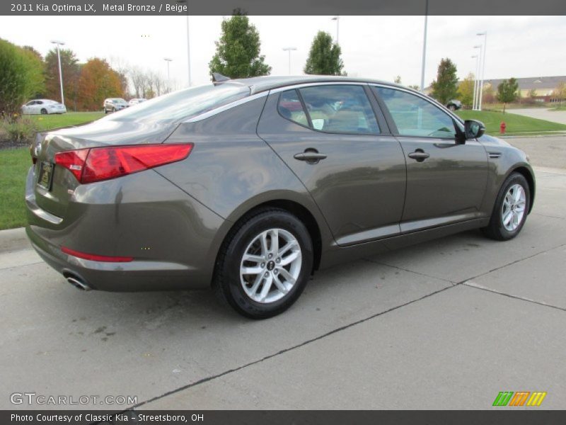 Metal Bronze / Beige 2011 Kia Optima LX