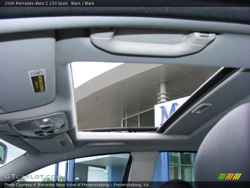 Black / Black 2006 Mercedes-Benz C 230 Sport