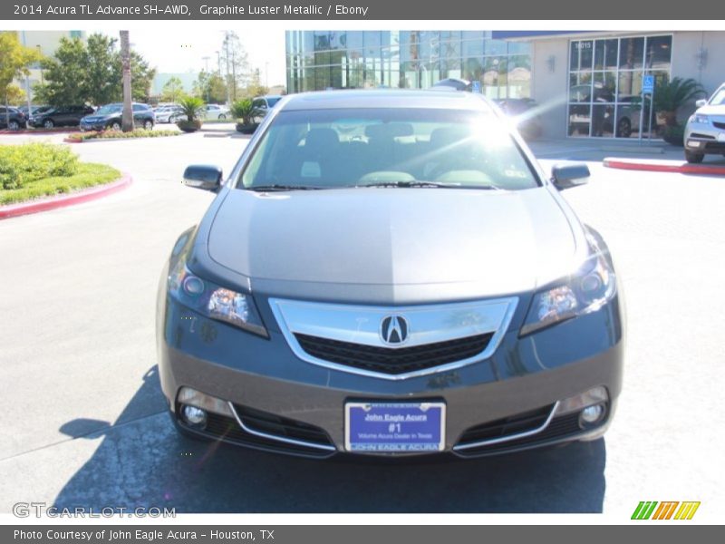 Graphite Luster Metallic / Ebony 2014 Acura TL Advance SH-AWD