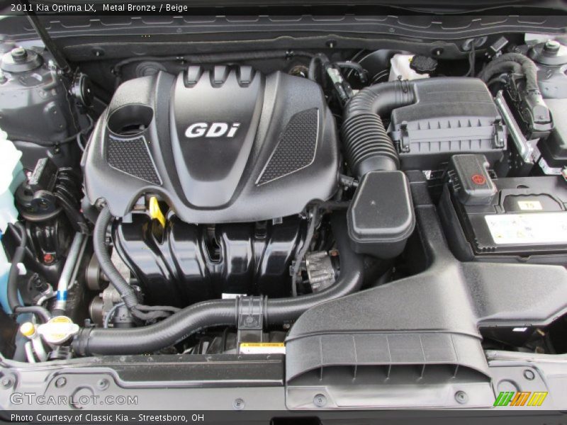 Metal Bronze / Beige 2011 Kia Optima LX