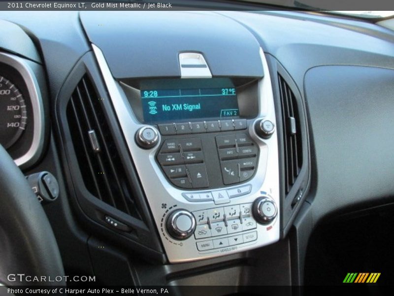 Gold Mist Metallic / Jet Black 2011 Chevrolet Equinox LT