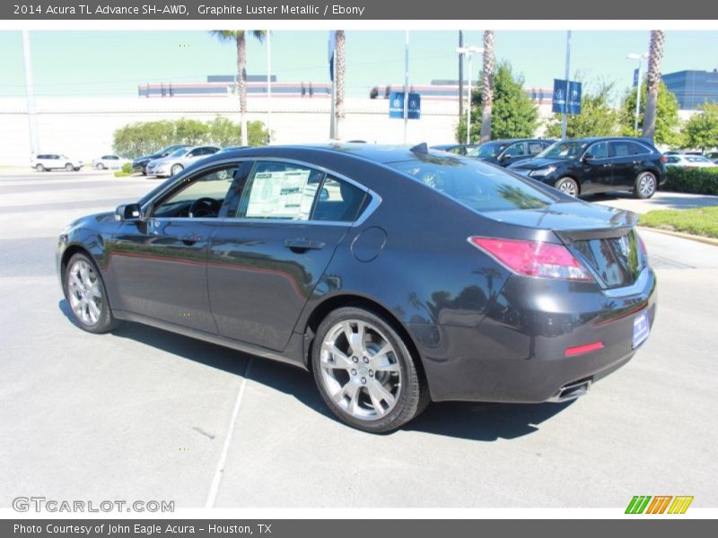 Graphite Luster Metallic / Ebony 2014 Acura TL Advance SH-AWD