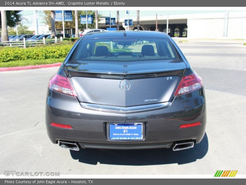Graphite Luster Metallic / Ebony 2014 Acura TL Advance SH-AWD
