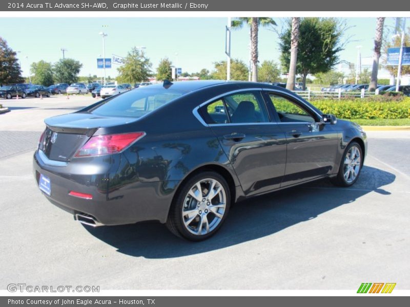Graphite Luster Metallic / Ebony 2014 Acura TL Advance SH-AWD