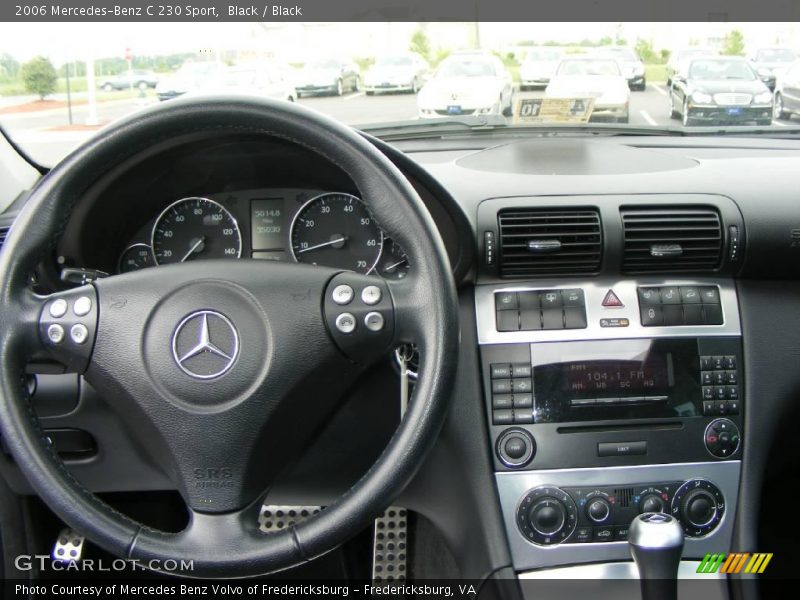 Black / Black 2006 Mercedes-Benz C 230 Sport