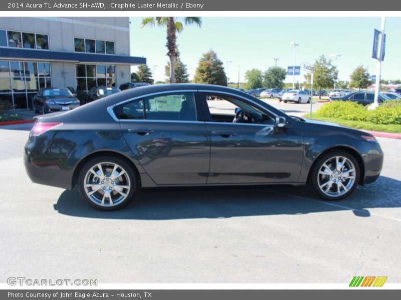 Graphite Luster Metallic / Ebony 2014 Acura TL Advance SH-AWD