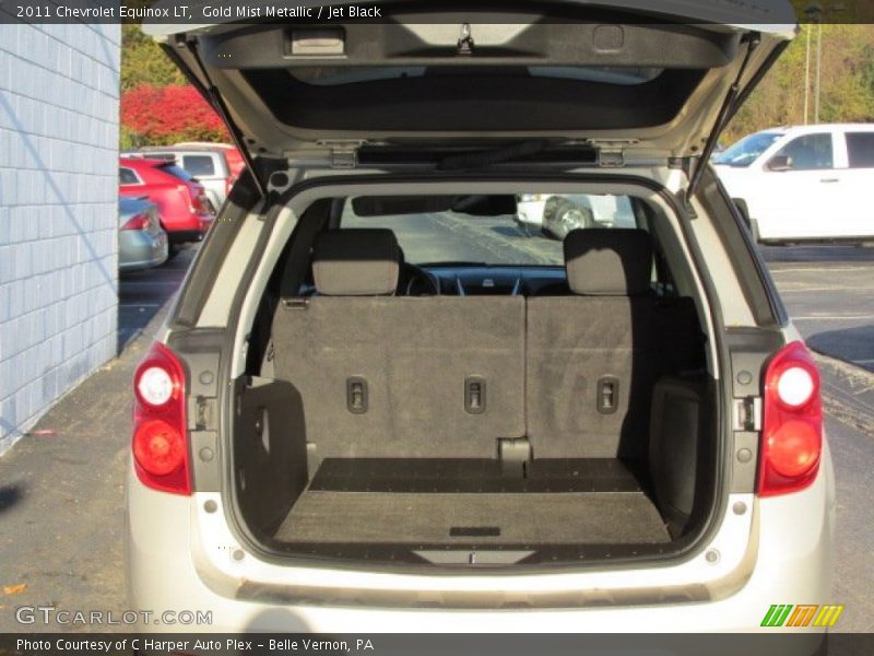 Gold Mist Metallic / Jet Black 2011 Chevrolet Equinox LT