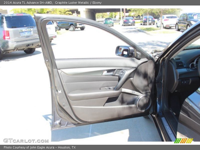 Graphite Luster Metallic / Ebony 2014 Acura TL Advance SH-AWD