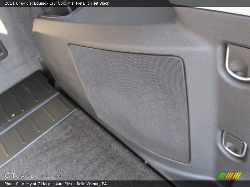 Gold Mist Metallic / Jet Black 2011 Chevrolet Equinox LT