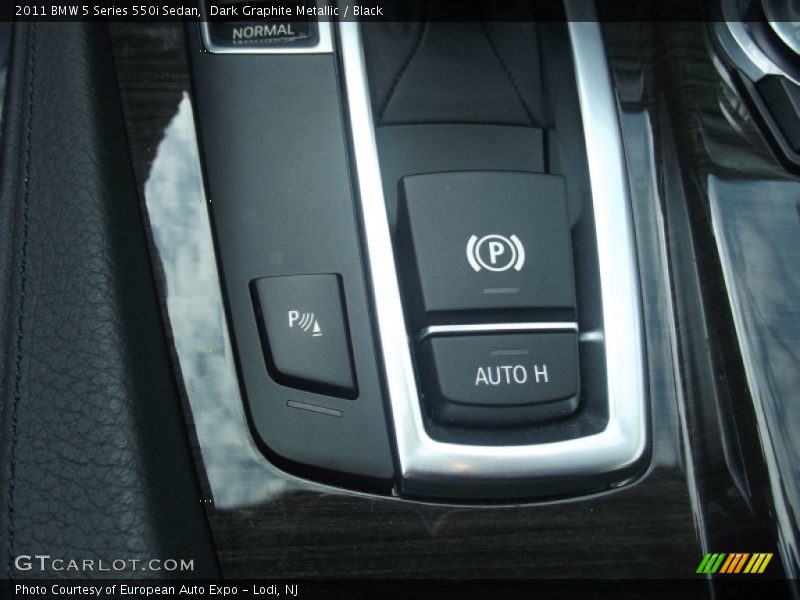 Dark Graphite Metallic / Black 2011 BMW 5 Series 550i Sedan