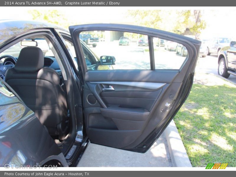 Graphite Luster Metallic / Ebony 2014 Acura TL Advance SH-AWD
