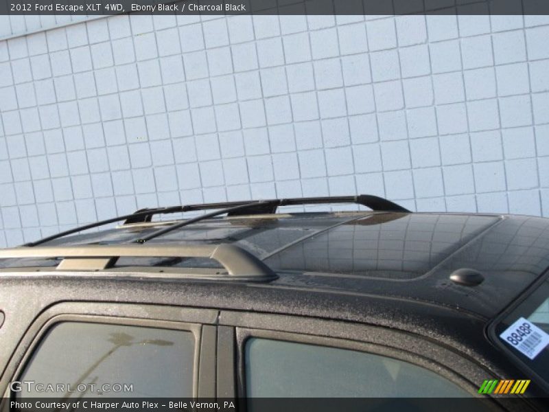 Ebony Black / Charcoal Black 2012 Ford Escape XLT 4WD