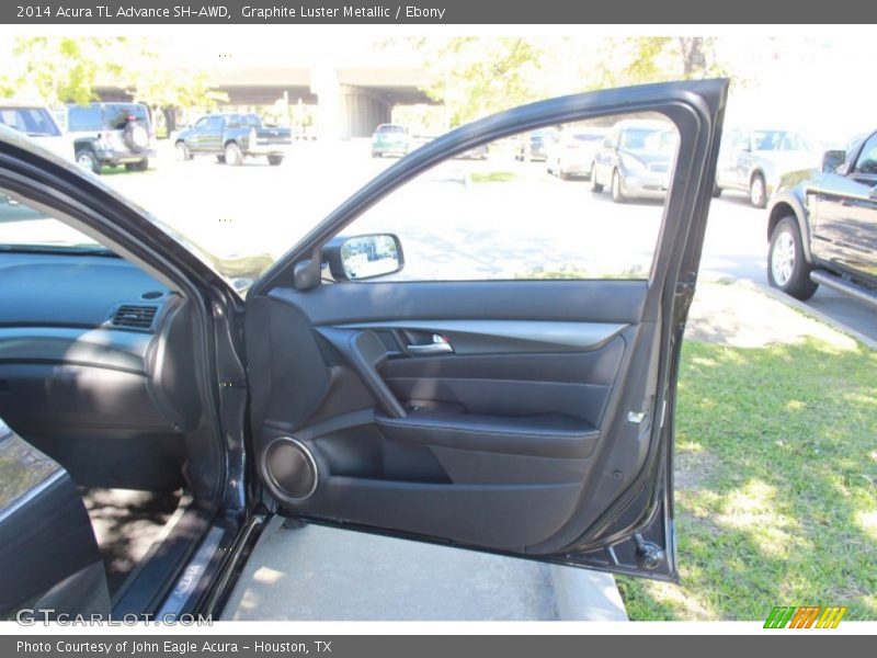 Graphite Luster Metallic / Ebony 2014 Acura TL Advance SH-AWD
