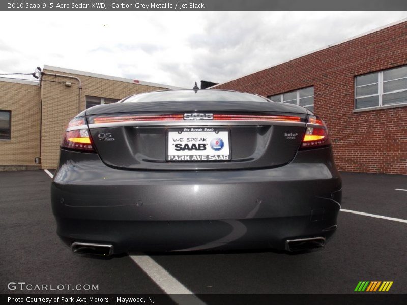 Carbon Grey Metallic / Jet Black 2010 Saab 9-5 Aero Sedan XWD