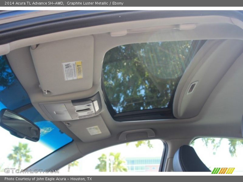 Graphite Luster Metallic / Ebony 2014 Acura TL Advance SH-AWD