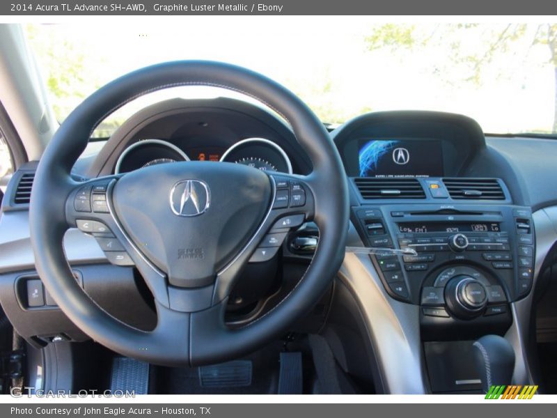 Dashboard of 2014 TL Advance SH-AWD